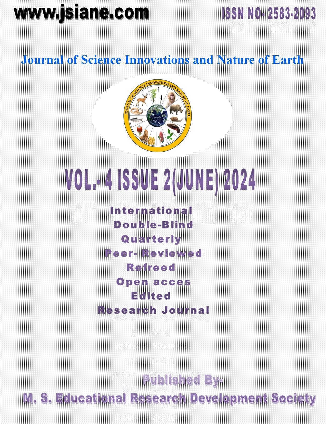 					View Vol. 4 No. 2 (2024): VOL. 4 : ISSUE 2 (POSTED ON JUNE 2024)
				