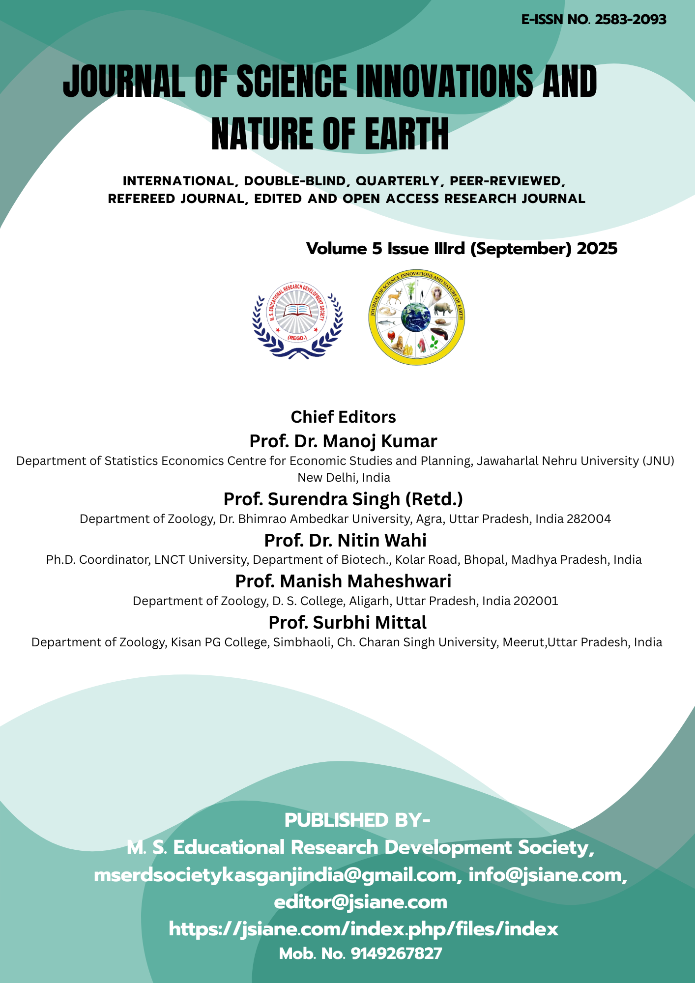 Volume 5 Issue IIIrd (September) 2025